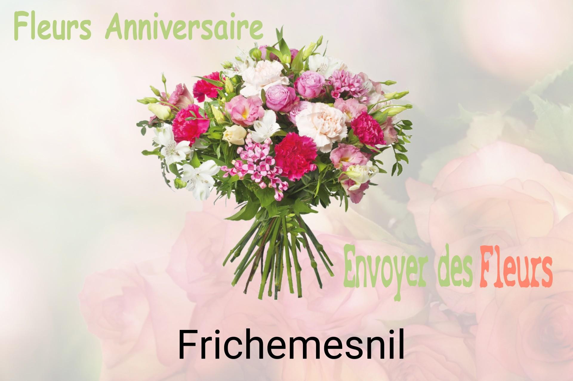 Bouquet de fleurs d’anniversaire livré à Frichemesnil