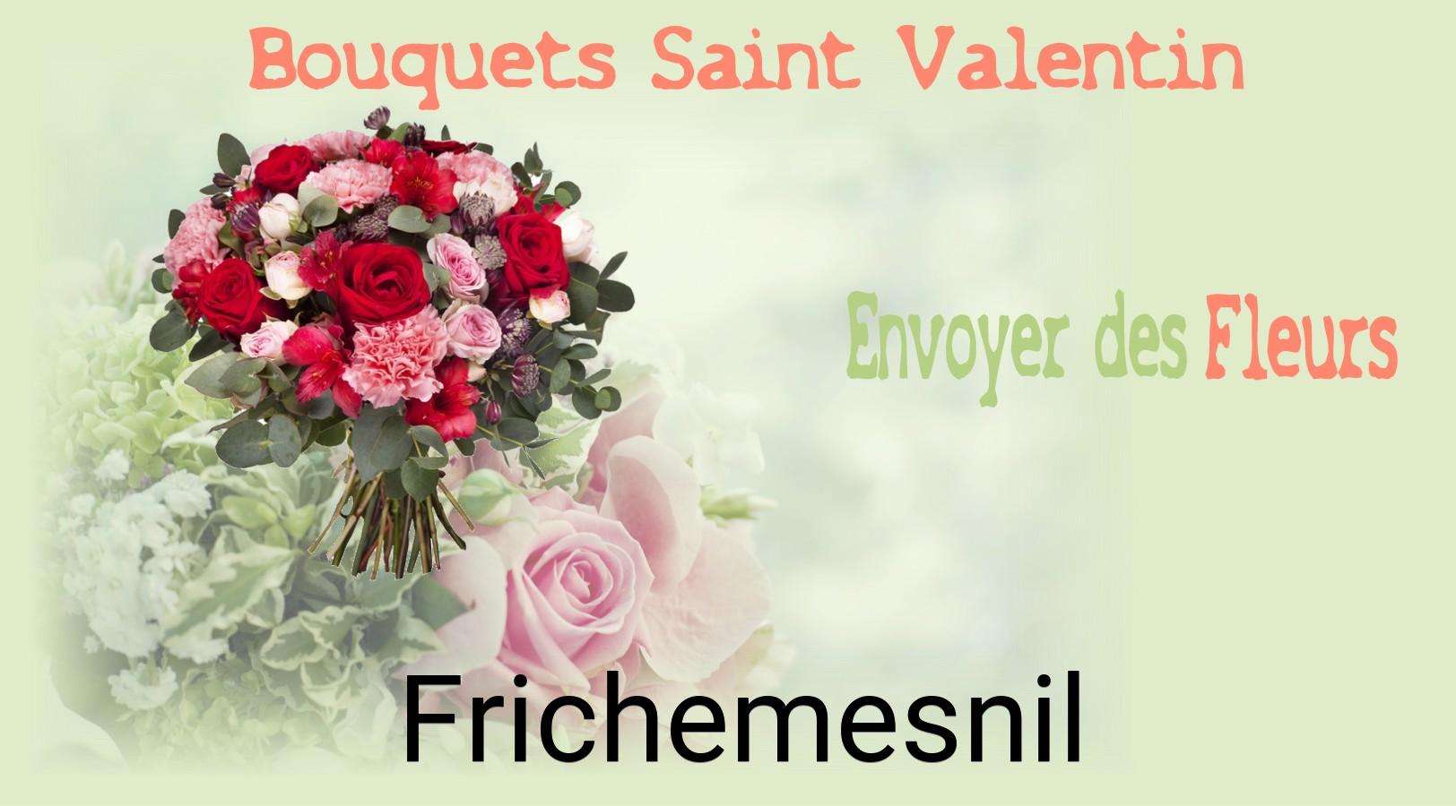Roses de Saint-Valentin livrées à Frichemesnil